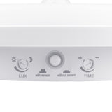 Lámpara LED con sensor de movimiento Maclean, sensor PIR, color blanco, 10 W, IP65, 1000 lm, luz neutra, MCE525 W, 2 unidades