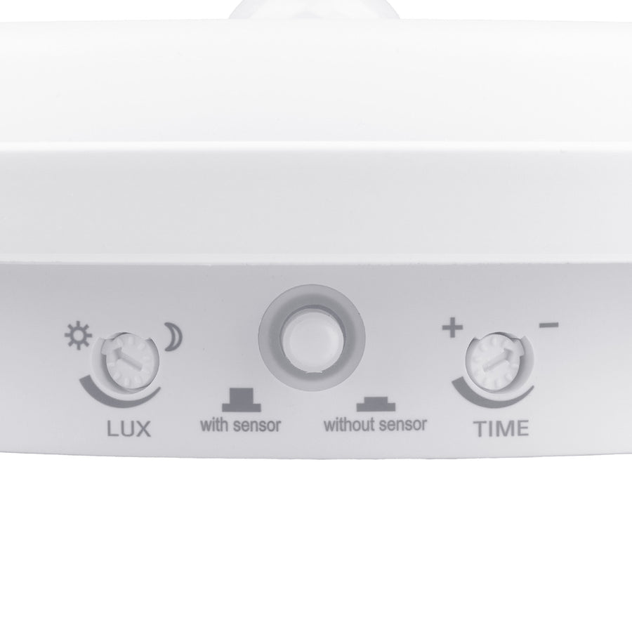 Lámpara LED con sensor de movimiento Maclean, sensor PIR, color blanco, 10 W, IP65, 1000 lm, luz neutra, MCE525 W, 2 unidades