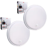 Lámpara LED con sensor de movimiento Maclean, sensor PIR, color blanco, 10 W, IP65, 1000 lm, luz neutra, MCE525 W, 2 unidades