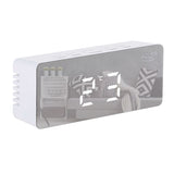 Despertador con pantalla LED y termómetro Adler AD 1189 W + 3 pilas alcalinas AAA Varta Industrial