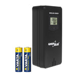 Sensor externo para la estación meteorológica GreenBlue, compatible con la estación GB522, modelo GB532 + 2 pilas alcalinas AA Varta Industrial