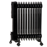 Radiador de aceite, 11 aletas, 2500 W, mando a distancia, pantalla LED, termostato, Camry CR 7813