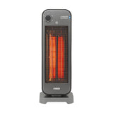 Radiador por radiación, infrarrojos, 900 W, 2 niveles de calor, Noveen