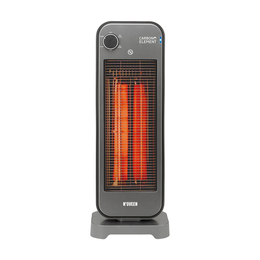 Radiador por radiación, infrarrojos, 900 W, 2 niveles de calor, Noveen
