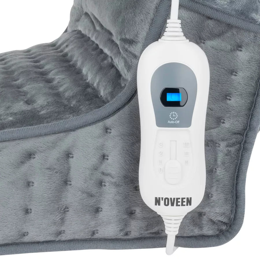 Calentador eléctrico para pies con mando a distancia, 3 niveles, 100 W, Noveen