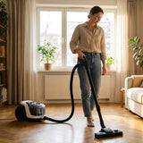 Aspiradora sin bolsa LOVIO VacuuFlex L PRO LVCVC004, 899 W, 3 l, con mando a distancia