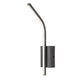 Aplique de interior Tilmann, color gris plomo, LED 10 W, 550 lm, 4000 K, H 36 cm, IP44, control táctil, 75 000