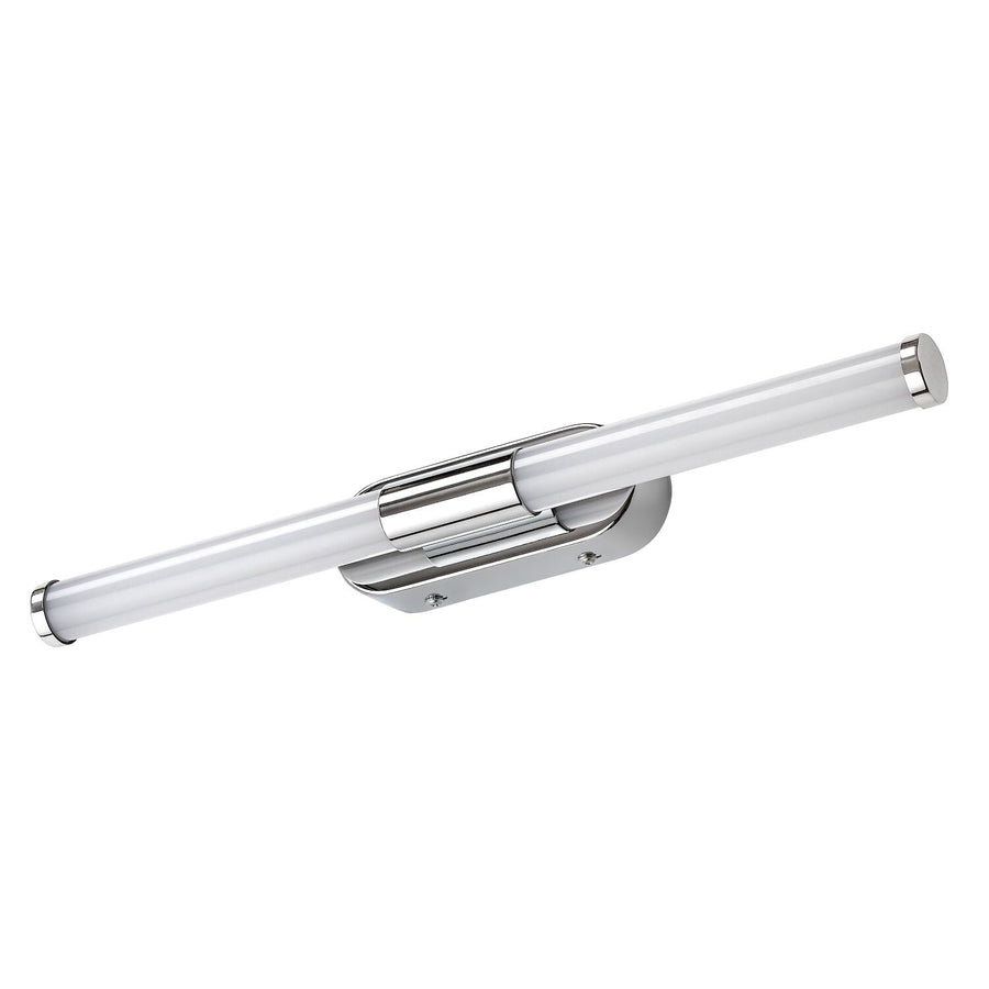 Aplique de interior Tenebra, LED 6 W, 730 lm, 4000 K, L 40 cm, IP44, cromado, 75094