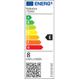 Aplique de interior Tenebra, LED 8 W, 1000 lm, 4000 K, L 60 cm, IP44, cromado, 75095