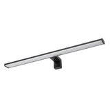 Aplique de baño, Seyra, LED 12 W, 4000 K, 910 lm, L 60 cm, negro, IP44, 75113