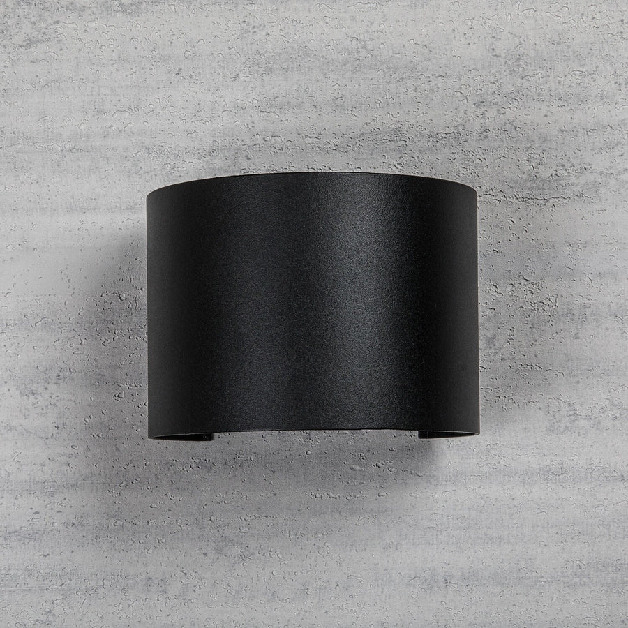 Aplique de exterior, Virna, LED 5 W, 420 lm, temperatura de color 2700, 4000 y 6500 K, IP54, negro, 77218