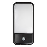 Aplique de exterior, Matzen, LED 20 W, 1860 lm, 4000 K, H 30 cm, IP65, negro, con sensor PIR, 77233