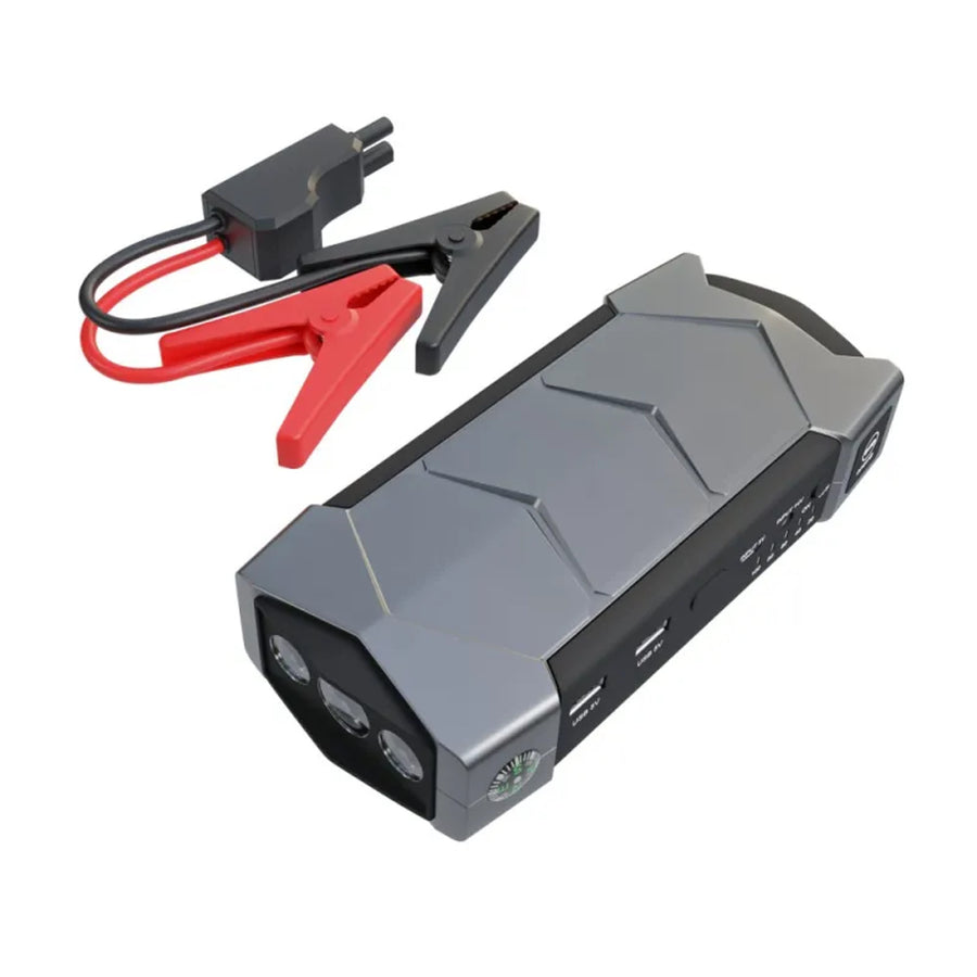 Cargador de emergencia Extralink Jump Max7, capacidad de 10 000 mAh, 3 LED, linterna, brújula, martillo, corriente de arranque de 400 A, corriente máxima de 1 000 A