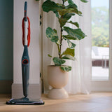 Fregona a vapor Vileda Steam Plus XXL Pro, elimina el 99,9 % de las bacterias, ideal para superficies grandes, apta para todo tipo de suelos, 180835
