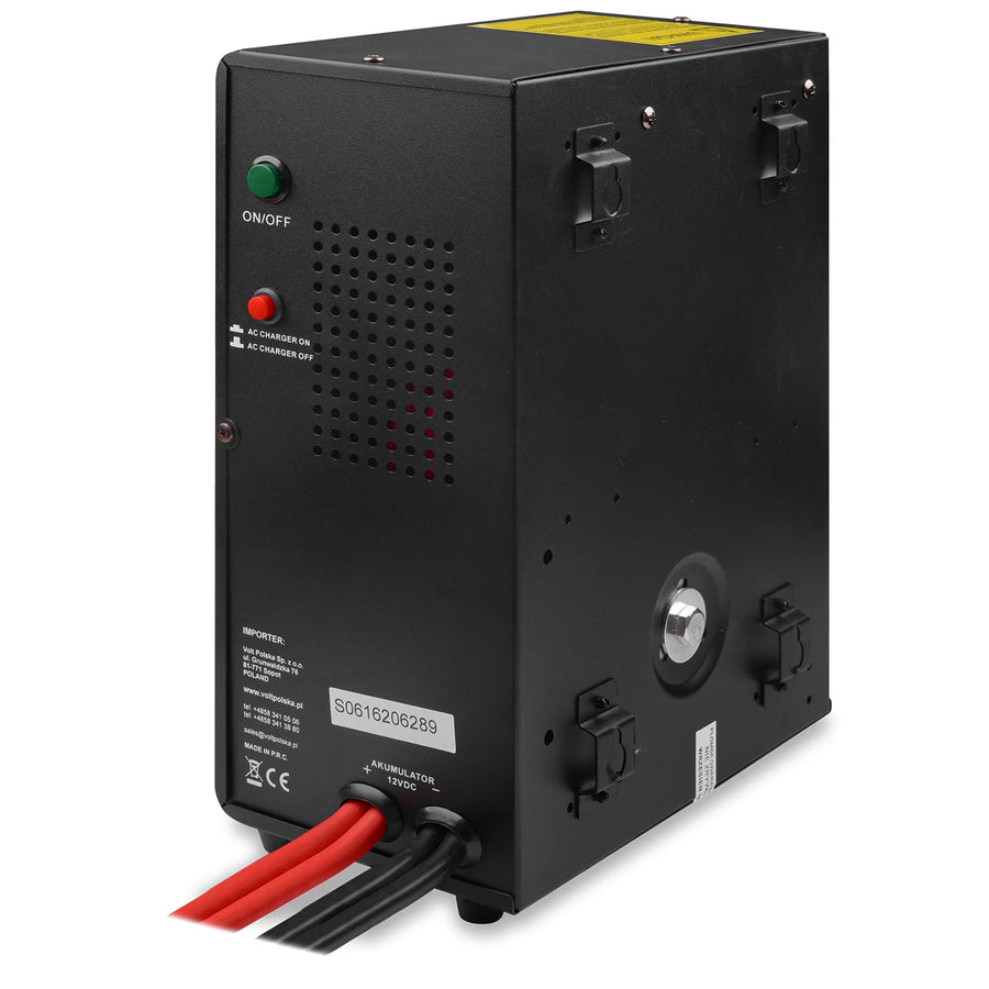 Sistema de alimentación de emergencia Sinus Pro 1000 W, 12/230 V, potencia constante 700 W, potencia total 1000 VA, 3SP100012W
