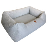 Cama para perro premium de terciopelo, 120 x 100 cm, desmontable, Dogs4life