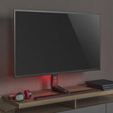 Soporte para monitor gaming NanoRS, altura ajustable, LED RGB, 32-55", VESA máximo 400x400, máximo 40 kg, RS167