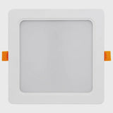 Painel de teto LED Maclean MCE374 S, montagem embutida fina, 18 W, branco neutro 4000 K, 170 x 170 x 26 mm, 1900 lm