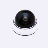 Câmera de vigilância com cúpula falsa LED piscante DC2300