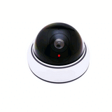 Câmera de vigilância com cúpula falsa LED piscante DC2300