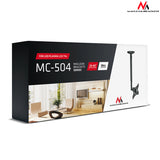 Suporte para TV de teto 23-42 " 50 - 85 cm 30kg Maclean MC-504A B