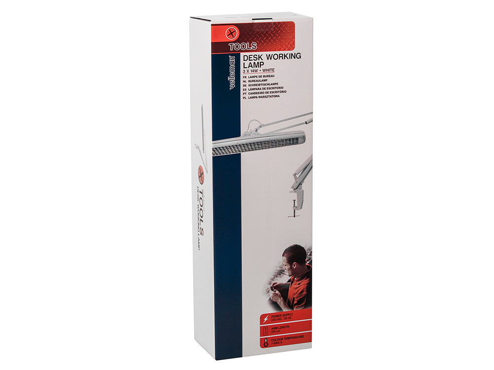 Candeeiro de mesa cosmético 3xT5 Velleman VTLAMP6