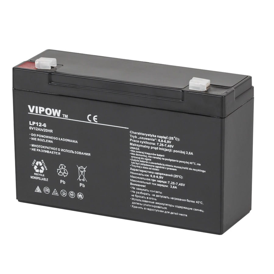 Gel AGM 6V 12Ah