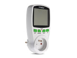 Medidor de potencia Vatímetro mostrar el tiempo de medición GreenBlue GB202
