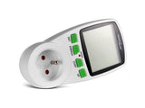Medidor de potencia Vatímetro mostrar el tiempo de medición GreenBlue GB202
