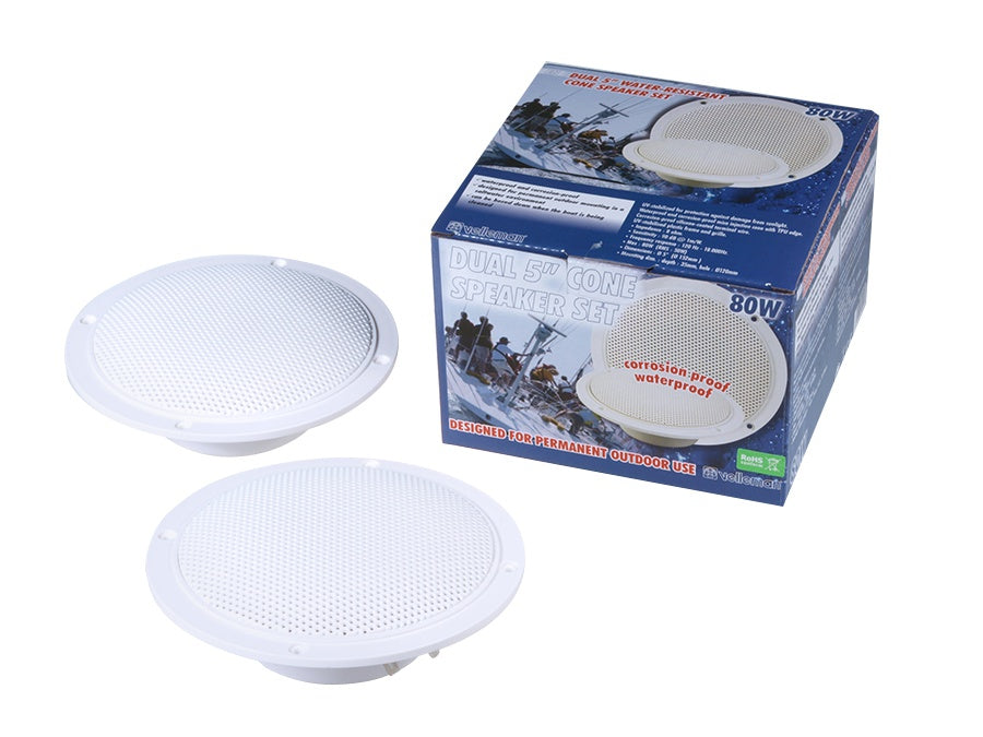 Altavoces de techo herméticos 80W 2 piezas VELLEMAN
