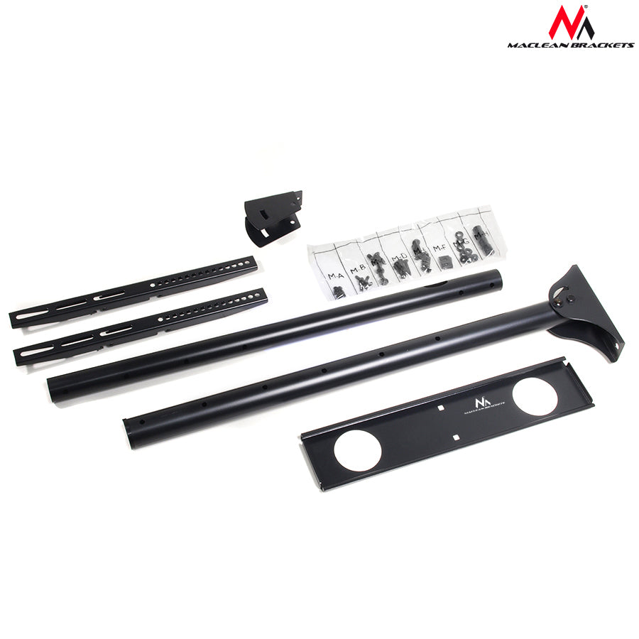 Maclean MC-631 - Suporte de teto para TV LCD LED de 32 a 65 polegadas, 50 kg, ajustável VESA 90°