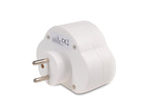 Tomada elétrica Maclean, com interruptor, x2, máx. 3680 W, MCE31