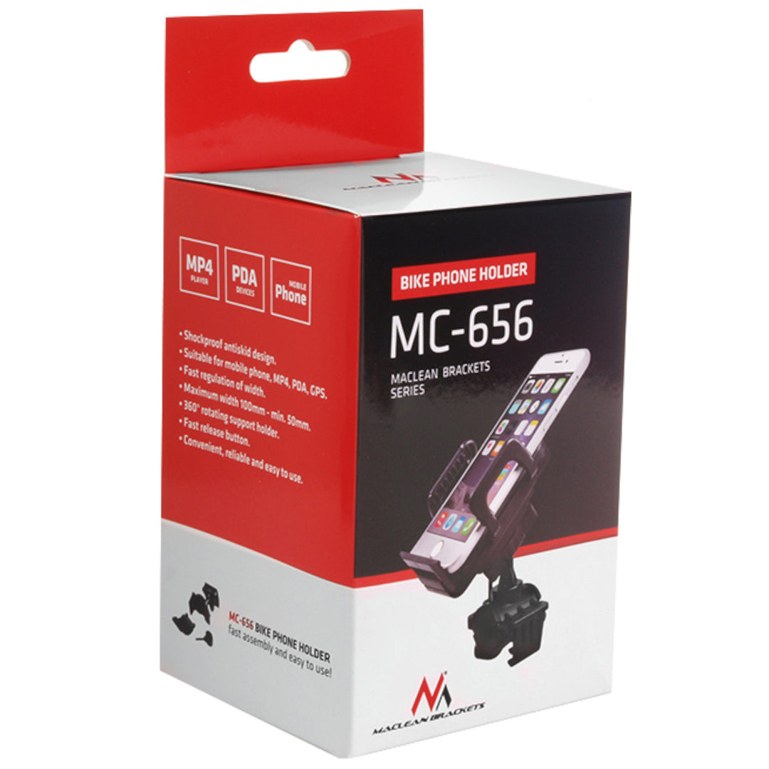 Suporte de telefone para bicicleta Maclean MC-656 para GPS