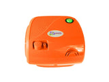 Inhalador Omnibus naranja, funcionamiento continuo, 2 mascarillas, filtros de repuesto, BR-CN116B
