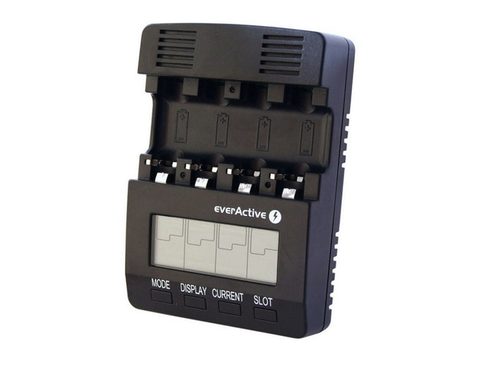 Carregador de bateria AAA R03, AA R6, Ni-MH/Ni-CD EverActive NC-3000