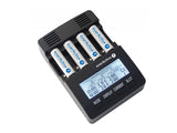 Carregador de bateria AAA R03, AA R6, Ni-MH/Ni-CD EverActive NC-3000