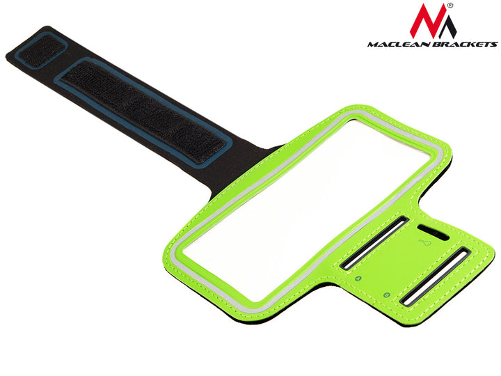 Capa de ombro para telemóvel Maclean MC-405 G verde de 4,8"