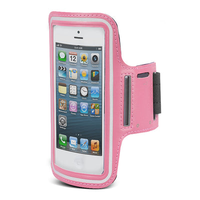 Capa de ombro para telemóvel Maclean MC-405 P rosa de 4,8"