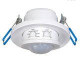 Detector de movimiento por infrarrojos para empotrar de techo 360° Maclean MCE130