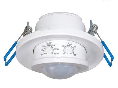 Maclean MCE130 Detector de movimento infravermelho embutido no teto 360°