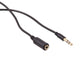 Cabo Maclean jack de 3,5 mm, ficha-fêmea, 5 m, preto, MCTV-821