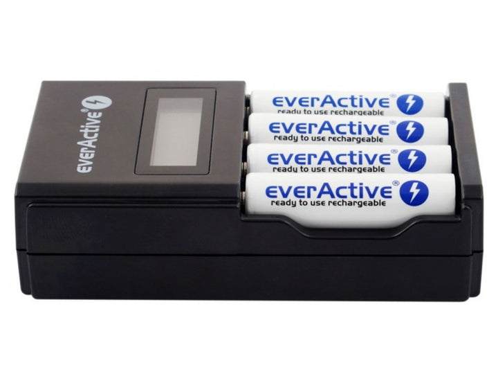 NC450 Cargador de pilas AA/AAA R3 R6 EverActive