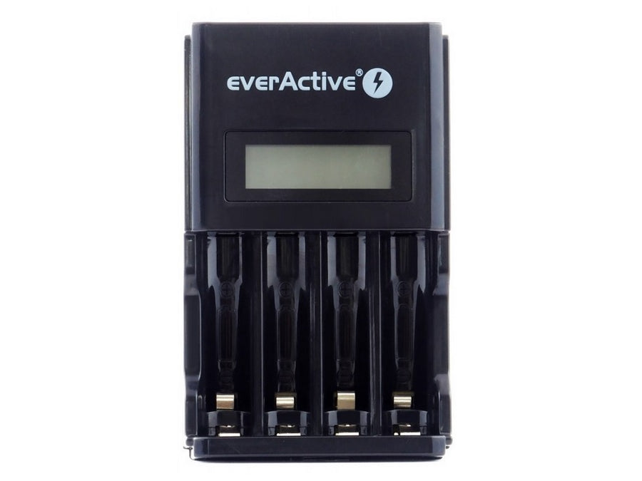 NC450 Cargador de pilas AA/AAA R3 R6 EverActive