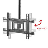 Monitor LCD LED universal com tela LCD OLED QLED para montagem no teto de 23 a 100" máx. 50 kg Max VESA 600x400