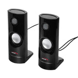 Altavoces para PC 2.0 USB, 2x4W, auto alimentado, color negro Audiocore AC860