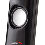 Altavoces para PC 2.0 USB, 2x4W, auto alimentado, color negro Audiocore AC860
