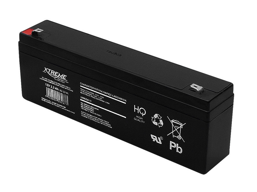 12V 2.3Ah AGM de gel