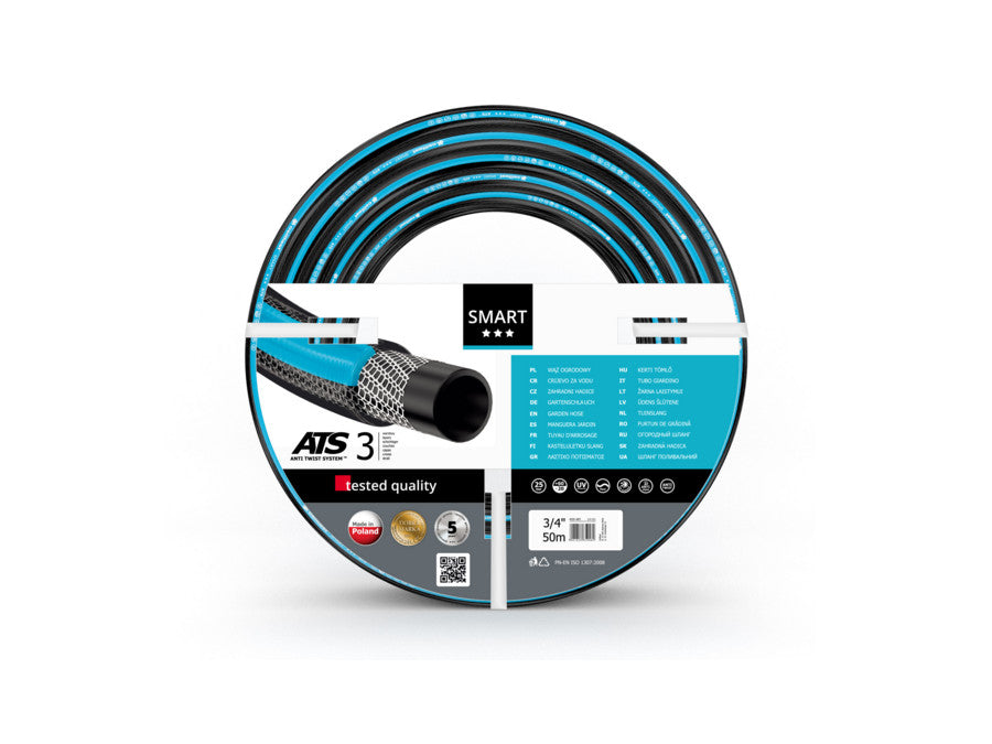 mangueira de jardim 50 my diâmetro 3/4 "Cellfast Smart ATS