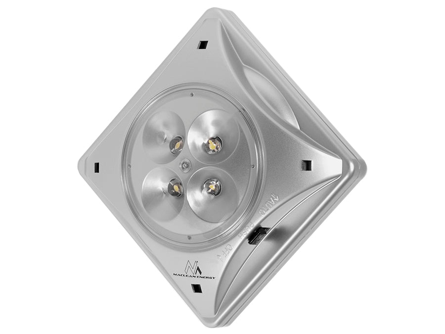 Lâmpada solar Maclean Energy MCE124 para guarda-chuva ou barraca