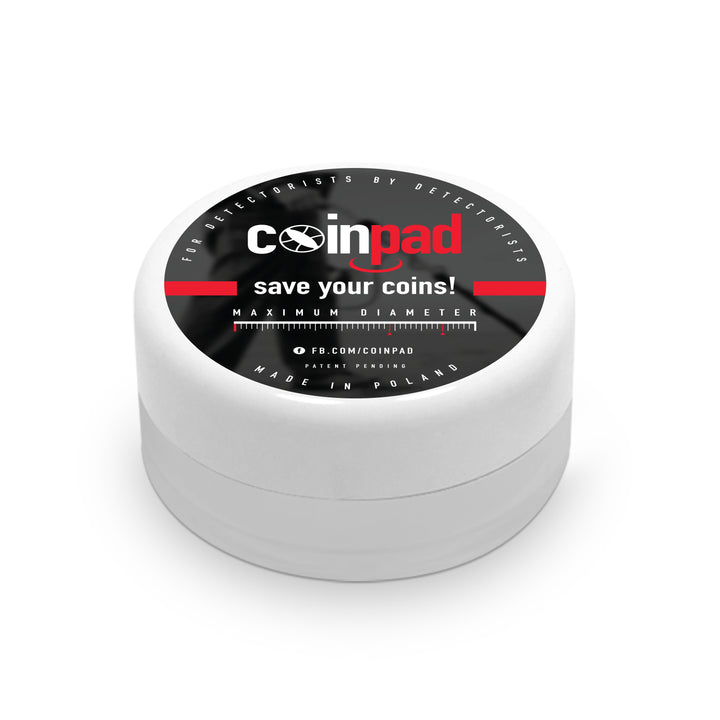 Caja de monedas estándar Coinpad para buscadores